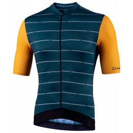 Respect Jersey Radtrikot kurzarm blau