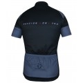 Rugby Jersey Radtrikot kurzarm schwarz/anthrazit Rugby Jersey Radtrikot kurzarm schwarz/anthrazit