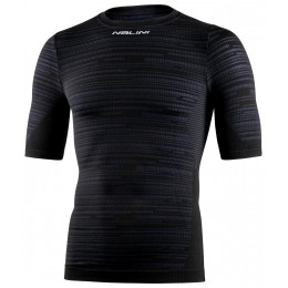 Seamless SS Funktionsunterhemd kurzarm schwarz