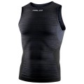Seamless Tank Funktionsunterhemd ärmellos schwarz