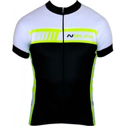 PRO TESCIO Kurzarmtrikot schwarz/neongelb