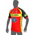 RALEIGH-GAC 2015 Kurzarmtrikot (kurzer Reißverschluss) Radsport-Profi-Team