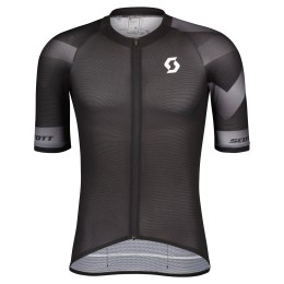 RC Premium CLIMBER Radtrikot kurzarm schwarz/weiß