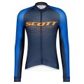 RC PRO Radtrikot langarm blau/orange RC PRO Radtrikot langarm blau/orange