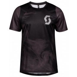 TRAIL VERTIC MTB Trikot kurzarm schwarz
