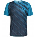 TRAIL VERTIC MTB Trikot kurzarm blau