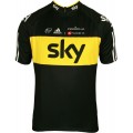 SKY Tour-Sieger Trikot PRO CYCLING Kurzarmtrikot mit kurzem Reißverschluss-Radsport-Profi-Team