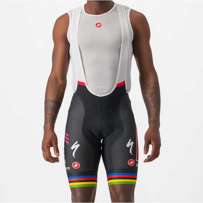 Soudal Quick-Step Straßenrad Weltmeister 2023 Competizione Trägerhose kurz-Radsport-Profi-Team Soudal Quick-Step Straßenrad Weltmeister 2023 Competizione Trägerhose kurz-Radsport-Profi-Team