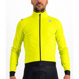 Fiandre Pro Medium Fahrrad Winterjacke gelb/schwarz