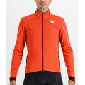 NEO SOFTSHELL Fahrrad Winterjacke rot/schwarz
