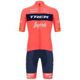TREK-SEGAFREDO 2023 training edition Set (Radtrikot+Trägerhose)-Radsport-Profi-Team