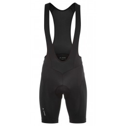 Men ACTIVE BIB PANTS Trägerhose kurz schwarz (black uni)