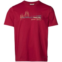 Men SPIRIT T-Shirt rot (carmine)