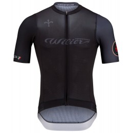 CYCLING CLUB Radtrikot kurzarm schwarz