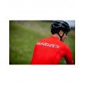CYCLING CLUB Radtrikot kurzarm rot