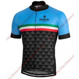 Profiteams BIANCHI MILANO Codigoro blue Trikot Kurzarm Outlet Radtrikot Kaufen