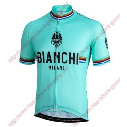 Profiteams BIANCHI MILANO New Pride Trikot Kurzarm Outlet Radtrikot Kaufen