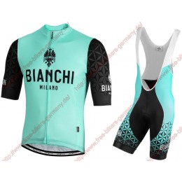 Profiteams BIANCHI MILANO Pedaso Radbekleidung Satz Trikot Kurzarm+Trägerhosen Se Radtrikot Kaufen