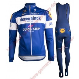 Profiteams DECEUNINCK-QUICK-STEP 2019 Radsport Fahrradbekleidung Trikot Langarm+Lang Tr Radtrikot Kaufen