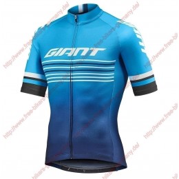 Profiteams 2019 Giant Race Day Blue Trikot Kurzarm Outlet Radtrikot Kaufen