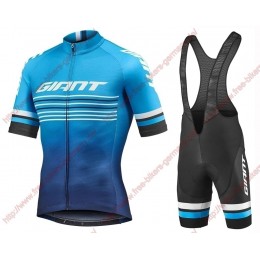 Profiteams 2019 Giant Race Day Blue Radbekleidung Satz Trikot Kurzarm+Trägerhosen Se Radtrikot Kaufen