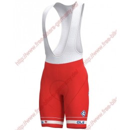 Profiteams 2019 Groupama FDJ Canadian Champion Trägerhosen Set Radtrikot Kaufen