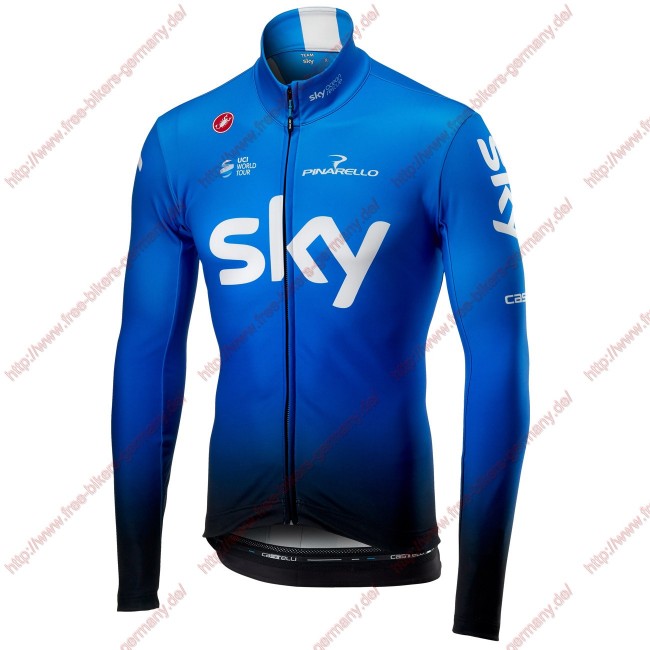 Profiteams TEAM SKY 2019 Ocean Rescue Thermal Radsport Trikot Langarm Radtrikot Kaufen Profiteams TEAM SKY 2019 Ocean Rescue Thermal Radsport Trikot Langarm Radtrikot Kaufen