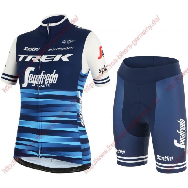 Profiteams Trek Segafredo 2019 Damen blau Fietskleding Set Trikot Kurzarm Outlet+Korte fiet Radtrikot Kaufen Profiteams Trek Segafredo 2019 Damen blau Fietskleding Set Trikot Kurzarm Outlet+Korte fiet Radtrikot Kaufen