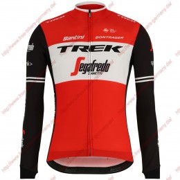 Profiteams Trek Segafredo 2019 rot Radsport Trikot Langarm Radtrikot Kaufen