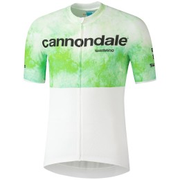 Cannondale FACTORY RACING 2022 Radtrikot kurzarm weiß(langer RV)-Radsport-Profi-Team Radtrikot Kaufen