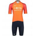INEOS GRENADIERS 2022 training edition ICON Radtrikot kurzarm(langer RV)-Radsport-Profi-Team Radtrikot Kaufen