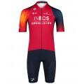 INEOS GRENADIERS 2023 Set(ICON Radtrikot+ICON Trägerhose)-Radsport-Profi-Team Radtrikot Kaufen