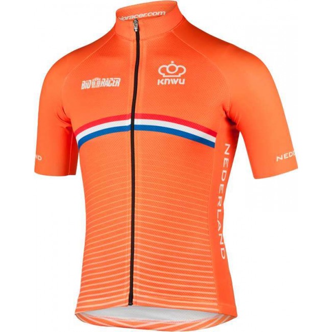 NIEDERLANDE 2022 Radtrikot kurzarm(langer RV)-Radsport-National-Team Radtrikot Kaufen NIEDERLANDE 2022 Radtrikot kurzarm(langer RV)-Radsport-National-Team Radtrikot Kaufen