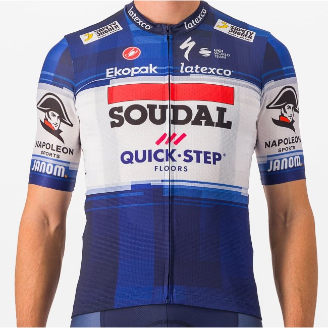 Soudal Quick-Step 2023 Competizione Radtrikot kurzarm-Radsport-Profi-Team Radtrikot Kaufen Soudal Quick-Step 2023 Competizione Radtrikot kurzarm-Radsport-Profi-Team Radtrikot Kaufen
