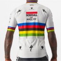 Soudal Quick-Step Straßenrad Weltmeister Regenbogentrikot 2023 Competizione Radtrikot kurzarm-Radsport-Profi-Team Radtrikot Kaufen Soudal Quick-Step Straßenrad Weltmeister Regenbogentrikot 2023 Competizione Radtrikot kurzarm-Radsport-Profi-Team Radtrikot Kaufen