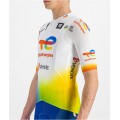 Team TotalEnergies 2022 Radtrikot kurzarm(langer Reißverschluss)-Radsport-Profi-Team Radtrikot Kaufen