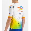 Team TotalEnergies 2022 Radtrikot kurzarm(langer Reißverschluss)-Radsport-Profi-Team Radtrikot Kaufen