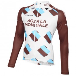 2015 Team Ag2r Radtrikot Langarm Radtrikot Kaufen