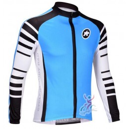 2015 ASSOS blau Fahrradtrikot Langarm Radtrikot Kaufen