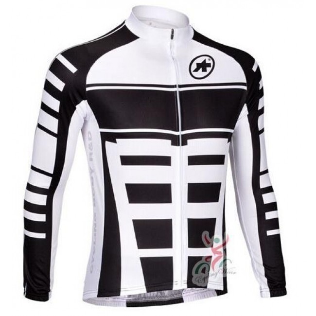 2015 ASSOS Weiß schwarz Fahrradtrikot Langarm Radtrikot Kaufen 2015 ASSOS Weiß schwarz Fahrradtrikot Langarm Radtrikot Kaufen