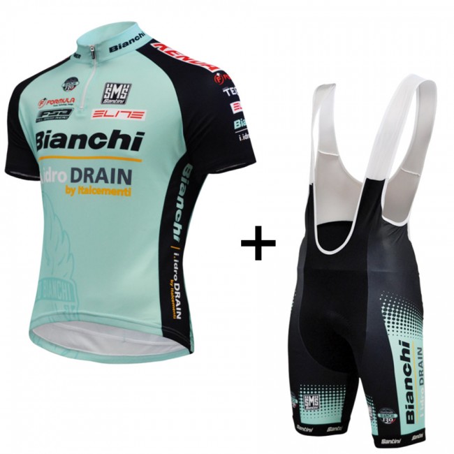 Bianchi Idro Drain 2015 Fahrradbekleidung Satz Fahrradtrikot Kurzarm Trikot und Kurz Trägerhose Radtrikot Kaufen Bianchi Idro Drain 2015 Fahrradbekleidung Satz Fahrradtrikot Kurzarm Trikot und Kurz Trägerhose Radtrikot Kaufen
