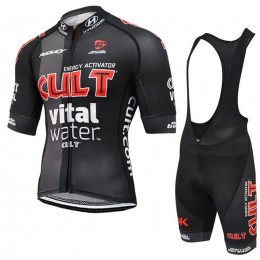 2015 CULT Fahrradbekleidung Satz Fahrradtrikot Kurzarm Trikot und Kurz Trägerhose Radtrikot Kaufen