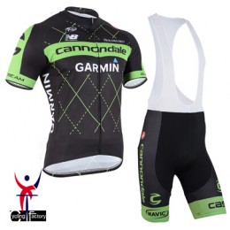 2015 Cannondale Garmin Radtrikot Kurzarm schwarz und Kurz Trägerhose Radtrikot Kaufen