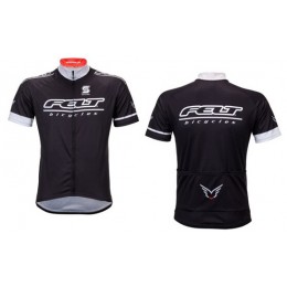 2015 Felt Radtrikot Kurzarm schwarz Radtrikot Kaufen