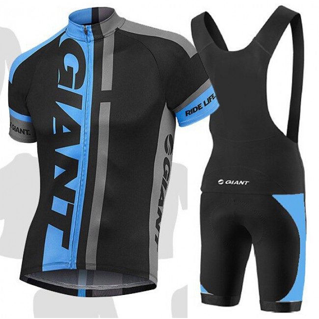 2015 Giant blau schwarz Fahrradbekleidung Satz Fahrradtrikot Kurzarm Trikot und Kurz Trägerhose Radtrikot Kaufen 2015 Giant blau schwarz Fahrradbekleidung Satz Fahrradtrikot Kurzarm Trikot und Kurz Trägerhose Radtrikot Kaufen