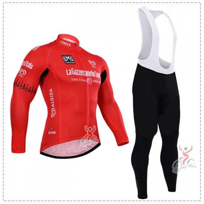 2015 Giro d'Italia Fahrradbekleidung Radtrikot Satz Langarm und Lange Trägerhose Radtrikot Kaufen 2015 Giro d'Italia Fahrradbekleidung Radtrikot Satz Langarm und Lange Trägerhose Radtrikot Kaufen