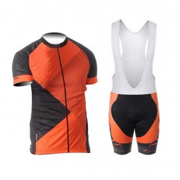 2015 KTM orange schwarz Fahrradbekleidung Satz Fahrradtrikot Kurzarm Trikot und Kurz Trägerhose Radtrikot Kaufen