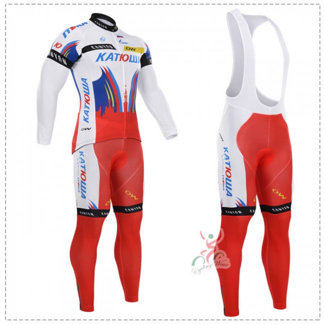 2015 Katusha Fahrradbekleidung Radtrikot Satz Langarm und Lange Trägerhose Radtrikot Kaufen 2015 Katusha Fahrradbekleidung Radtrikot Satz Langarm und Lange Trägerhose Radtrikot Kaufen