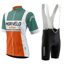 2015 MORVELO Fahrradbekleidung Satz Fahrradtrikot Kurzarm Trikot und Kurz Trägerhose Radtrikot Kaufen