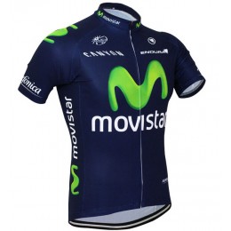 2015 Movistar Radtrikot Kurzarm Radtrikot Kaufen